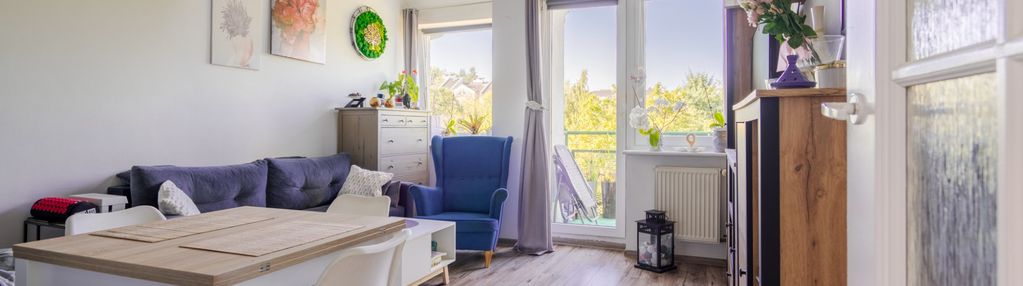 2 pokoje z antresolą, widok na ogród!