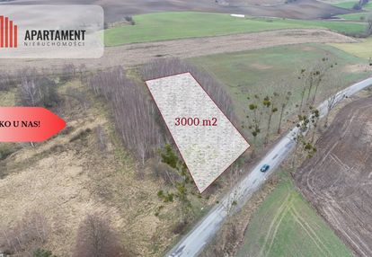 * działka 3000m2 z wz łąsko małe koronowo