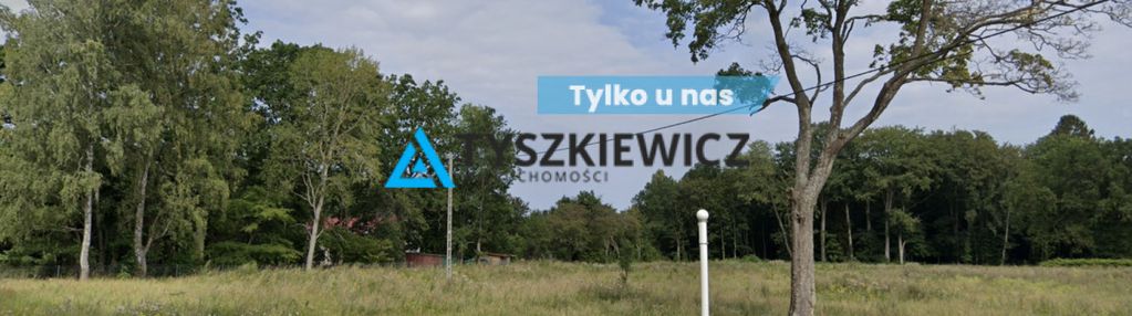 Nieruchomość z 2 stron otoczona lasem
