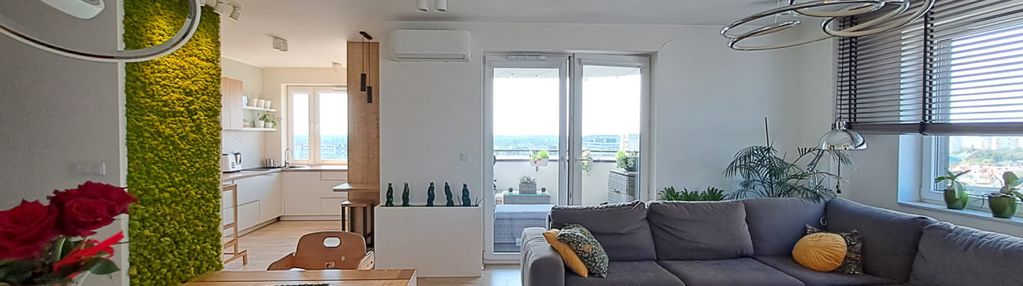 Apartament na 12 piętrze | panoramiczny widok