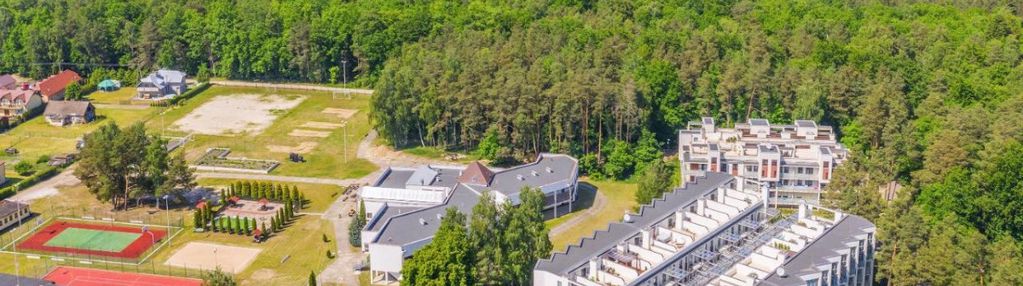 Jantar apartament z tarasem blisko plaży i lasu