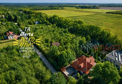 Działka 2042 m² ze starym sadem i dom - książenice