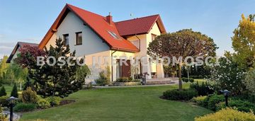 Dom wolnostojący pod wrocławiem, piekny ogród
