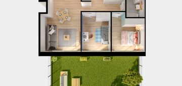 ⭐duży ogród 54m2 | parking promocja | wkd⭐