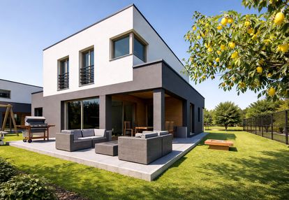 Stabika !! duże okna, zieleń, nowoczesny