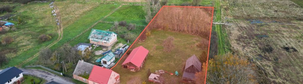 Dom na dużej działce 7600 m2|rzuski las