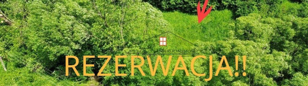 Działka rekreacyjna pod lasem w leszczawce