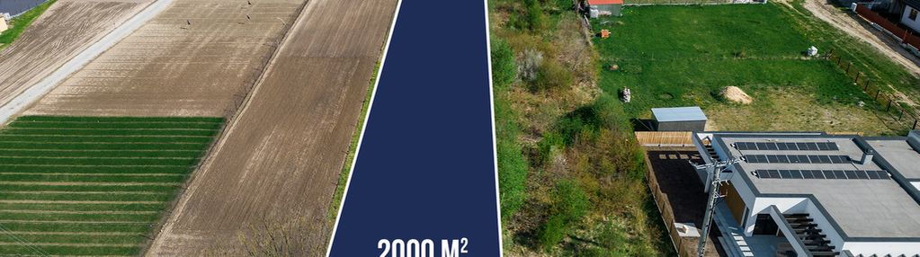 Działka budowlana 2000 m2 radom, źródłowa
