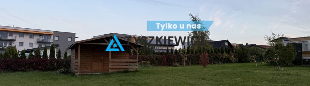 Działka rekreacyjna rod z domkiem