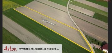 Duża ładna działka, miedzyrzecze k/ woli