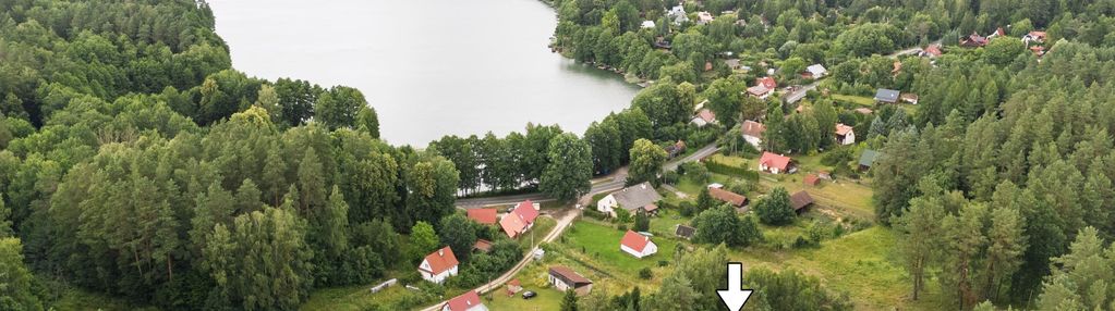 Działki rekreacyjne ze ścianą lasu - 120 m do jeziora dłużek