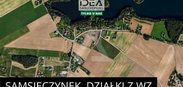 Działka 800 mkw, samsieczynek, wz