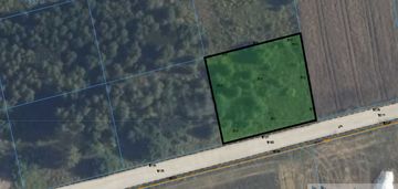 Działka budowlana 998 m2 -nowe iganie