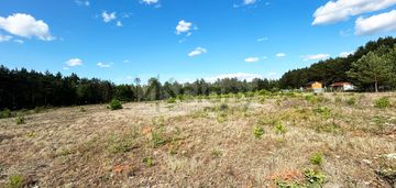 Działka budowlana w otulinie lasu