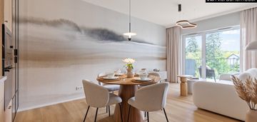 Nowy, luksusowy apartament w stylu japandi