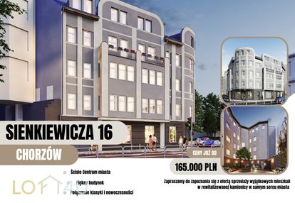 **chorzów - 20 mieszkań w inwestycji w centrum**