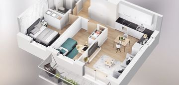 Nowoczesne 3-pokojowe mieszkanie | gotowe!