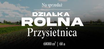 Działka rolna przysietnica