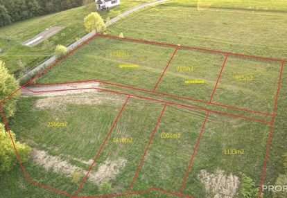 Posadowa mogilska k/nowy sącz działka bud.1418 m2