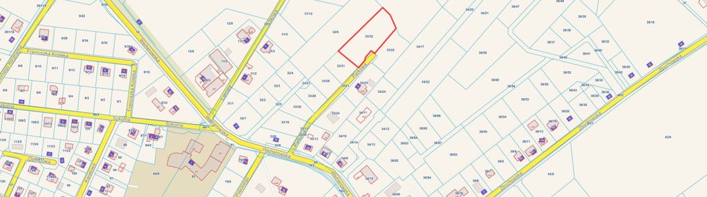 Działka budowlana nowy dwór wejherowski 2771m2
