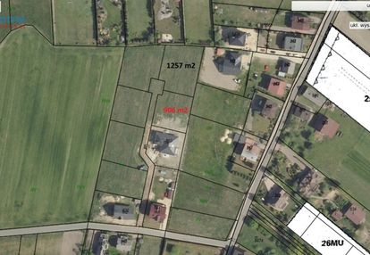 Działka niezabudowana z warunkami zabudowy