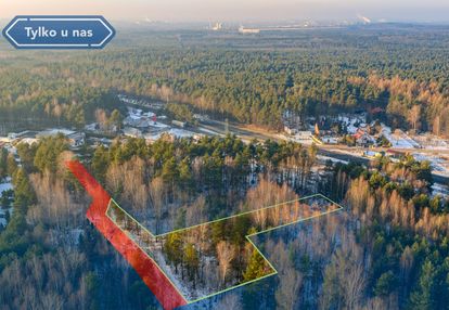 Działka przy lesie, olsztyn skrajnica