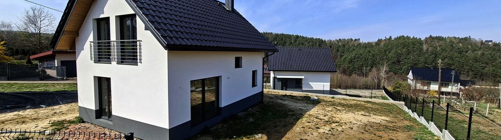 Nowy dom koło zalewu dobczyckiego