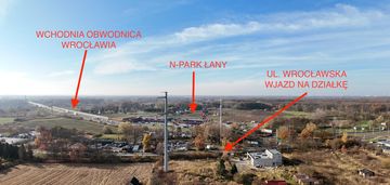 Działka usługowa okolice n-park- kamieniec wrocławski
