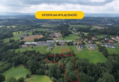 Działka budowlano-leśna. siepraw.