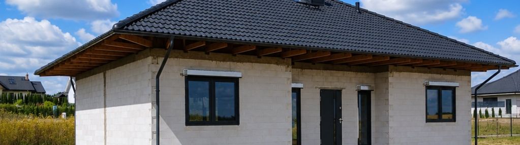 Szydłowo - dom w stanie surowym - działka 851 m2
