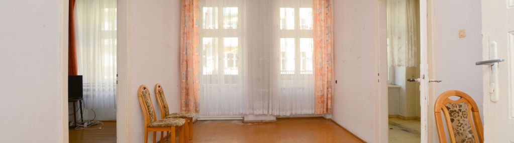 =przestronne 2 pokoje do remontu=szczęśliwa=