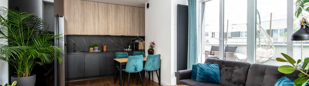 Apartament "modern retro"z dużym tarasemm podolany