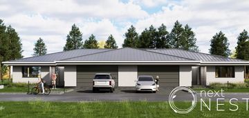 Słomczyn/konstancin parterowy dom, podwójny garaż