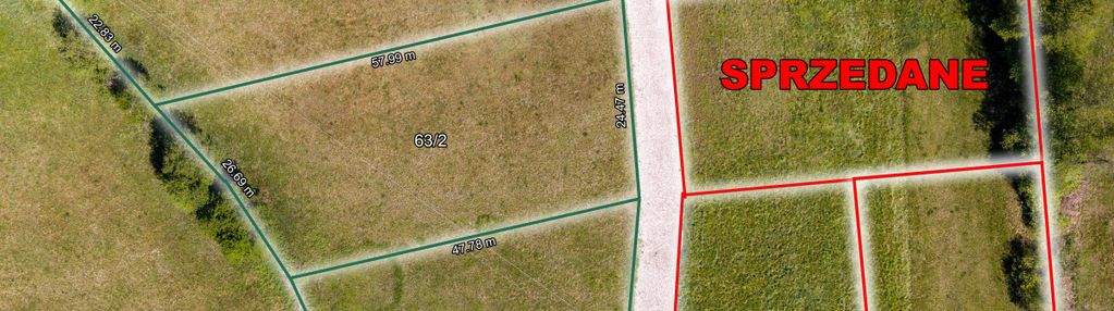 4 gotowe działki z warunkami zabudowy budowlane