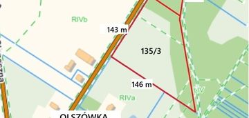 Działka olszówka blisko mszczonów żyrardów suntago