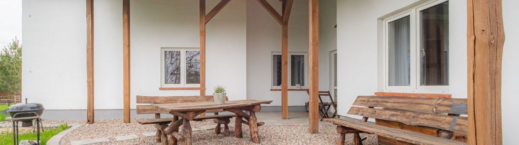 Przestronny dom w łęgajnach / 3029 m² działki