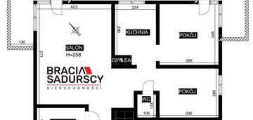 3 pok mieszkanie z 2 balkonami