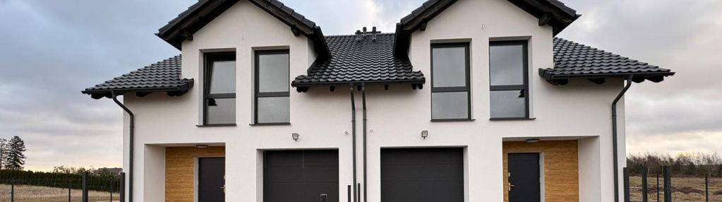 Nowoczesny dom bliźniak szemud