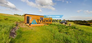 Działka z domkiem modułowym połęczyno