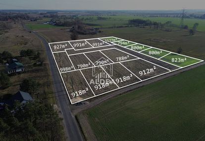 16 działek budowlanych nieopodal lasu
