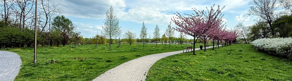 Piękne m - zielony park - tylko dla mieszkańców !