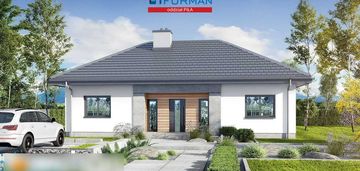 Dom w stanie surowym zamkniętym, krępsko