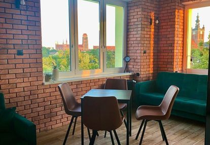 2 pokoje w centrum gdańska z widokiem na starówkę