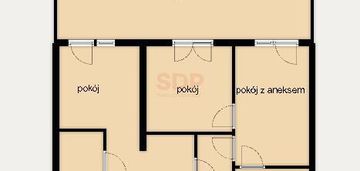 3 pokoje z ogródkiem lub 2 mieszkania w cenie 1!