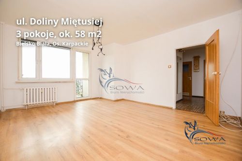 Mieszkanie 3 pokoje, os. karpackie