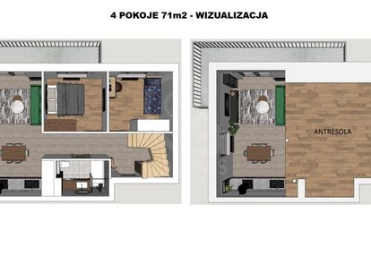 Nowe mieszkanie 71m2, 4 pokoje, bez prowizji!!!