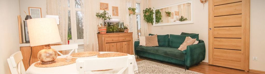 Nad śluzami|2 pok|1piętro|36,71m|widok na rzekę