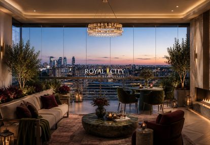 Apartament na 21 piętrze z cudowną panoramą miasta