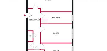Rozkładowe mieszkanie przy galerii łódzkiej