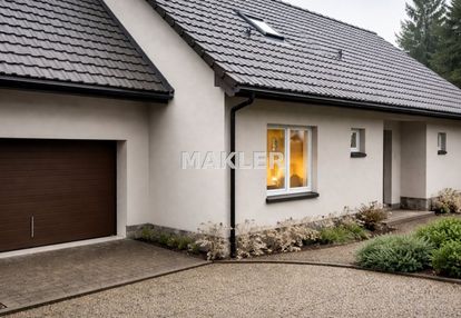 Dom z linią brzegową jeziora,prywatny pomost